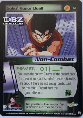 101 Goku Honor Duel!