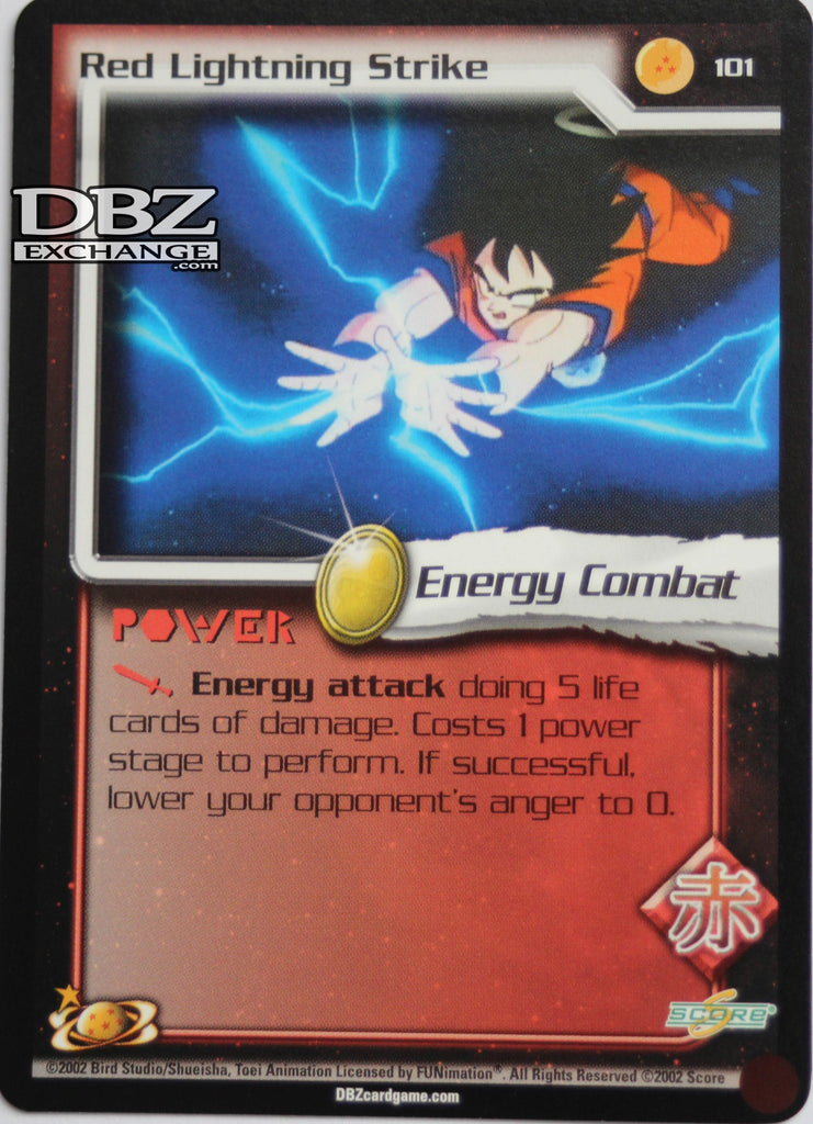 101 Red Lightning Strike
