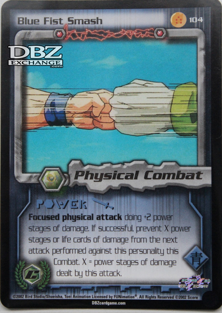 104 Blue Fist Smash