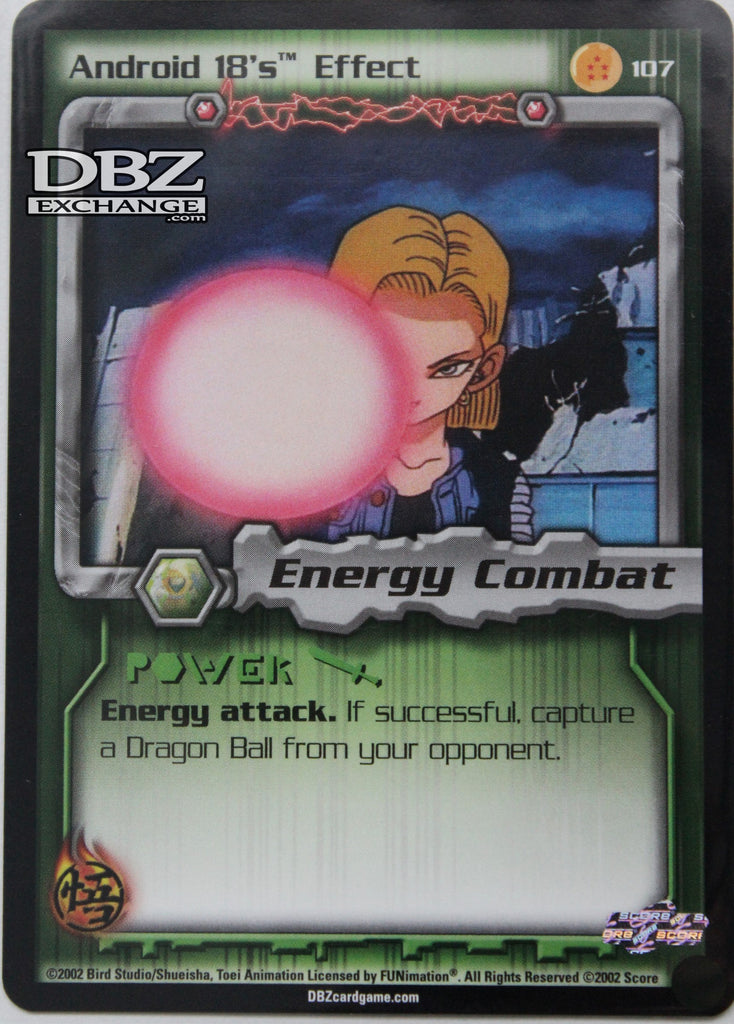 107 Android 18's Effect