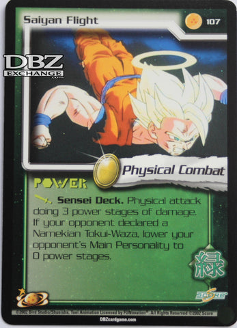 107 Saiyan Flight