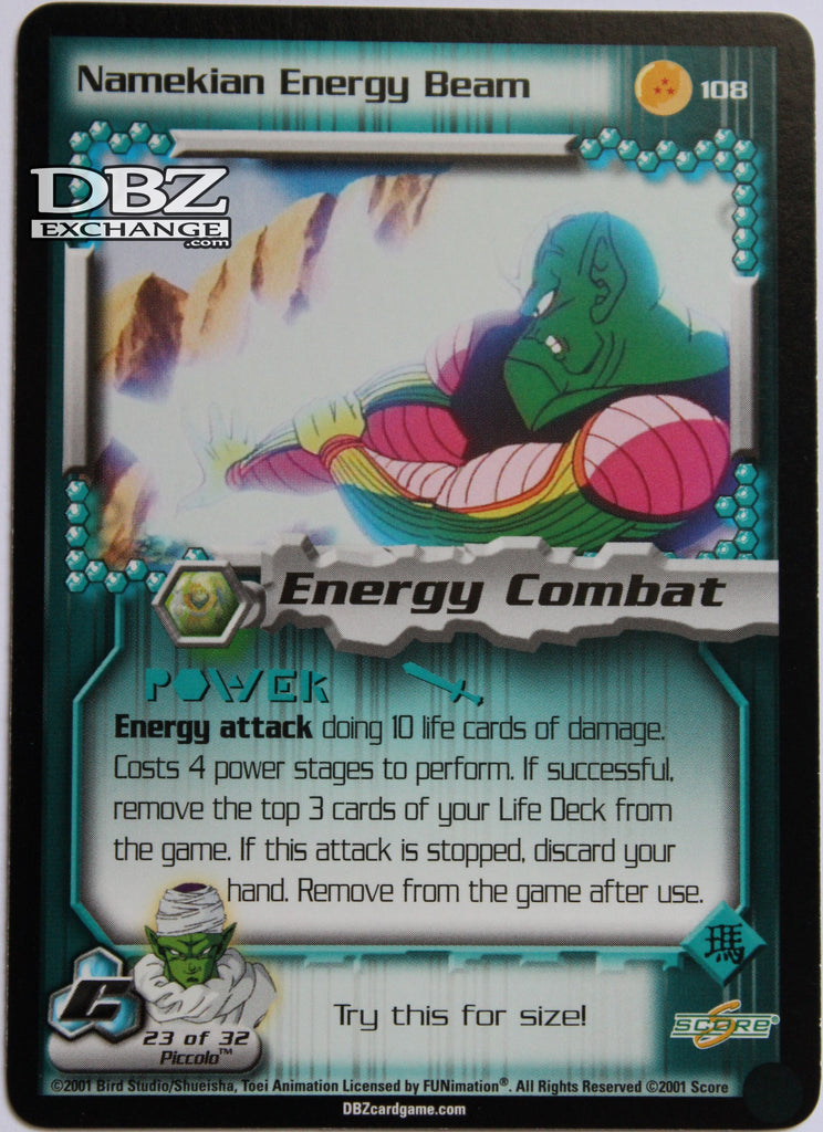 108 Namekian Energy Beam
