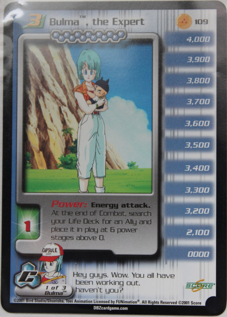 109 Bulma the Expert Lv3