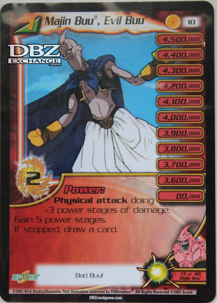 10 Majin Buu Evil Buu Lv1