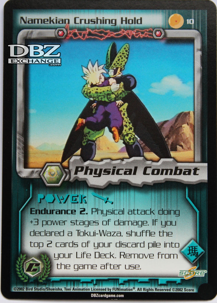 10 Namekian Crushing Hold