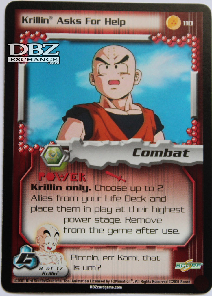 110 Krillin Asks For Help