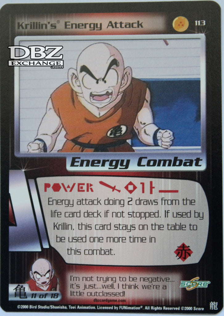 113 Krillin's Energy Attack