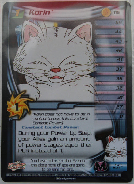 DBZ CCG | 115 Korin Lv1 – DBZ Exchange