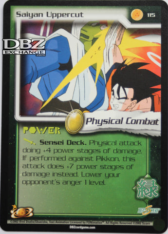 115 Saiyan Uppercut