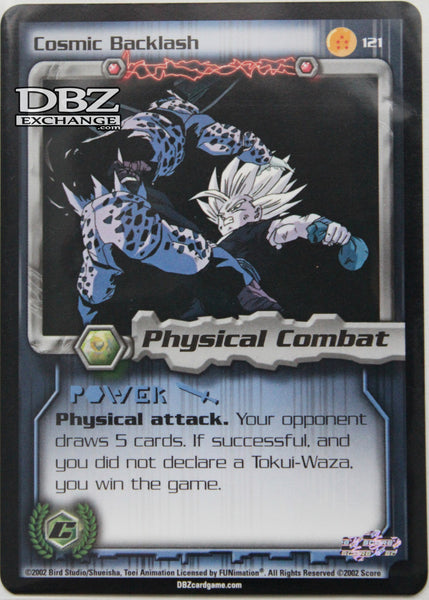Retro DBZ CCG | 121 Cosmic Backlash – DBZ Exchange