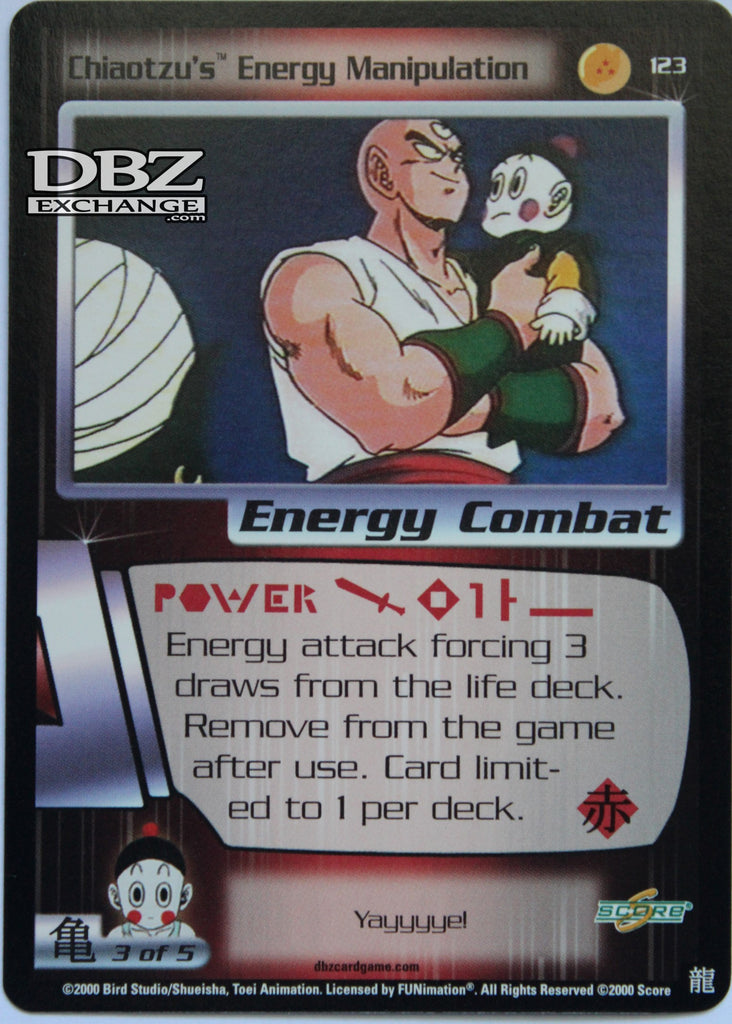 123 Chiaotzu's Energy Manipulation