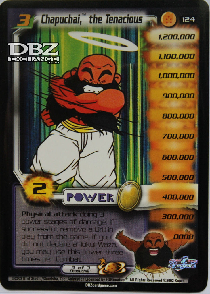 124 Chapuchai the Tenacious Lv3
