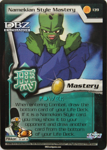139 Namekian Style Mastery