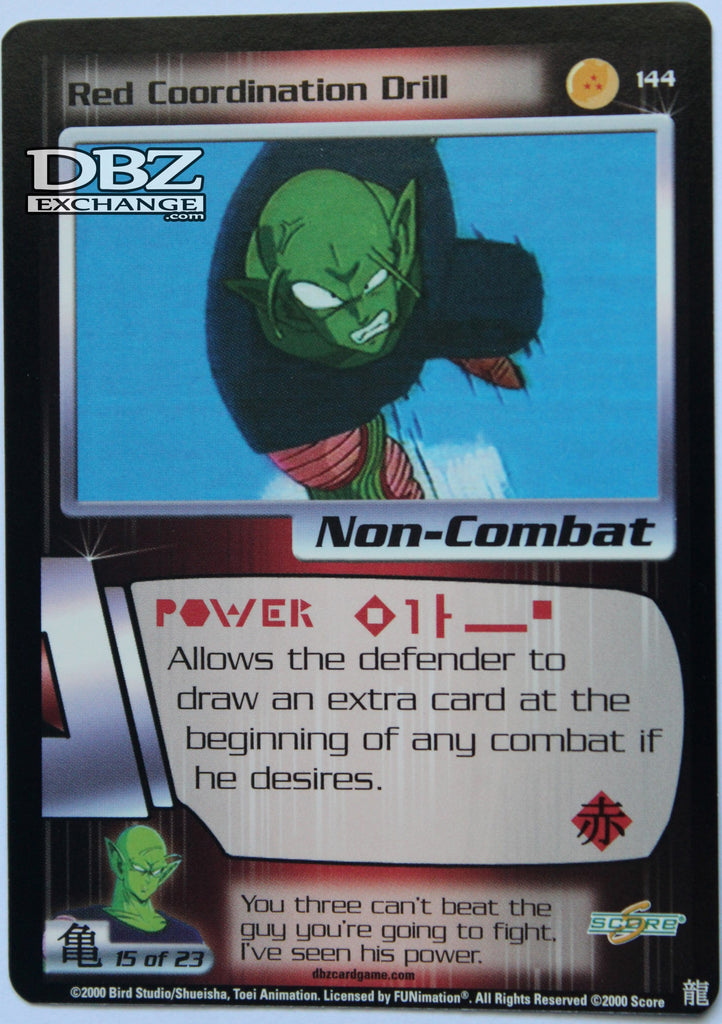 144 Red Coordination Drill