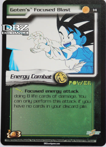 14 Goten's Focused Blast