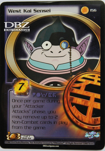 Retro DBZ CCG | 156 West Kai Sensei – DBZ Exchange