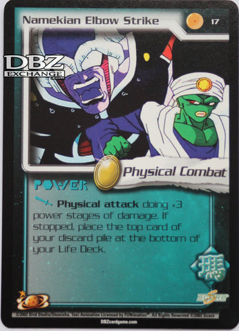 17 Namekian Elbow Strike