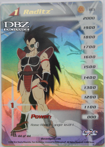 Retro DBZ CCG | 183 Raditz Lv1 Personality – DBZ Exchange