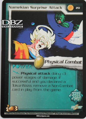 20 Namekian Surprise Attack
