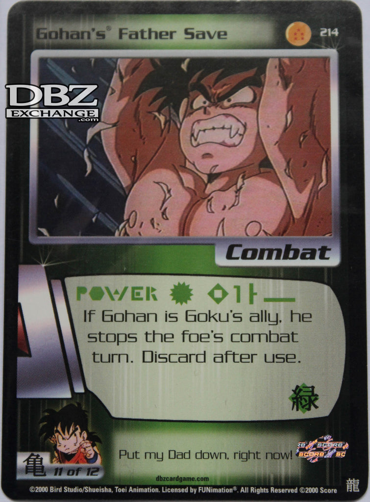 214 Gohan's Father Save