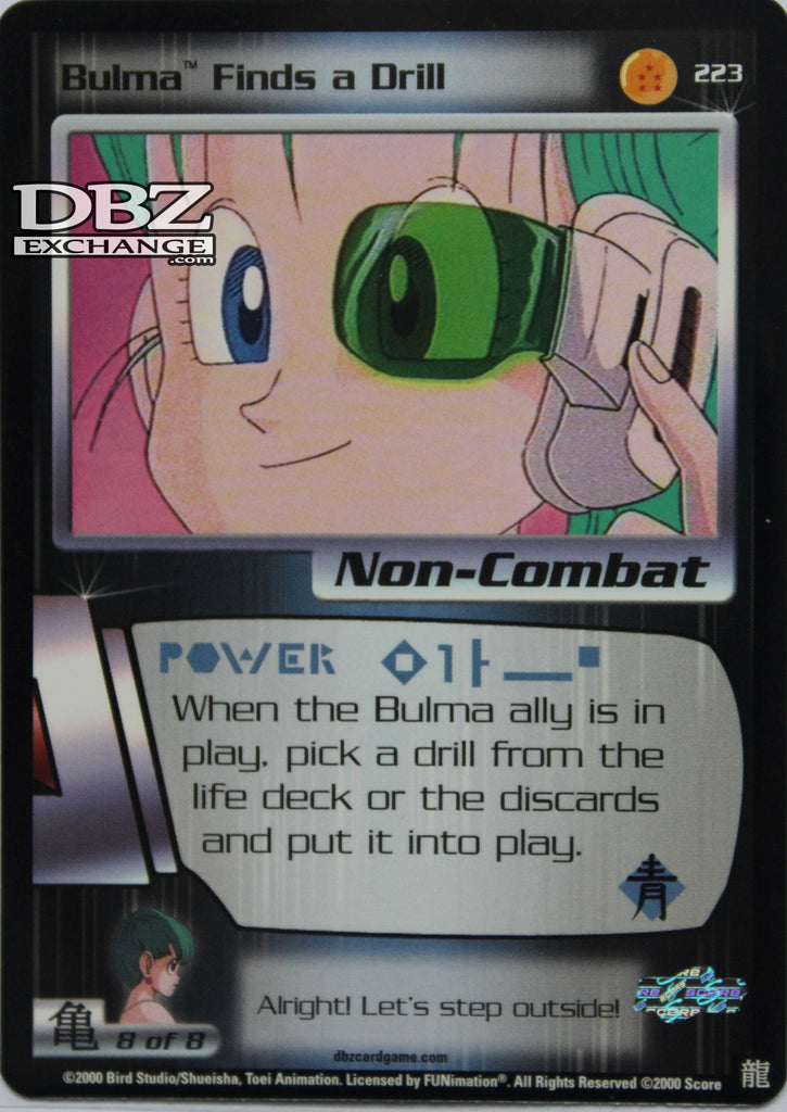 223 Bulma Finds a Drill