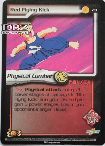 28 Red Flying Kick