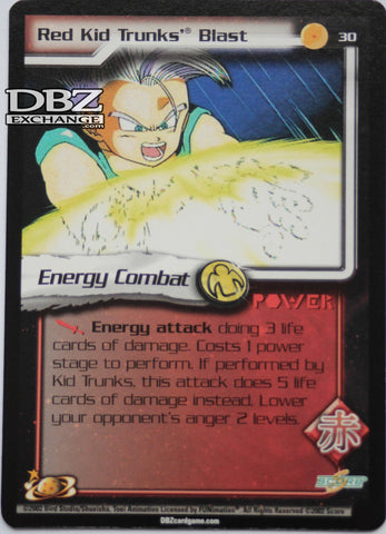30 Red Kid Trunks' Blast