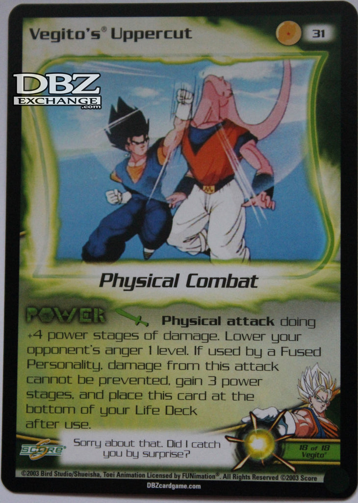 31 Vegito's Uppercut