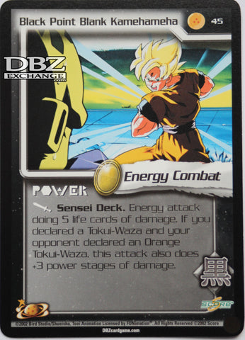 45 Black Point Blank Kamehameha