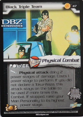 47 Black Triple Team