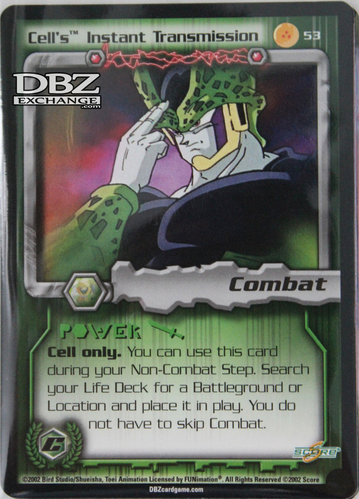 53 Cell's Instant Transmission