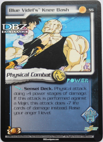 55 Blue Videl's Knee Bash