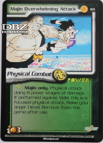 65 Majin Overwhelming Attack