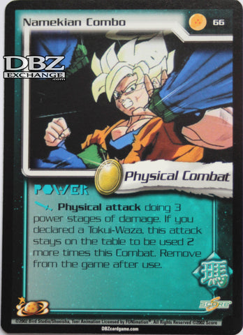 66 Namekian Combo
