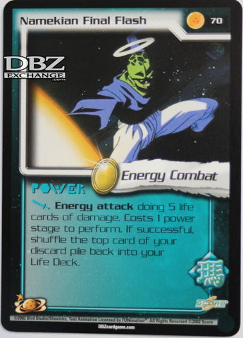 70 Namekian Final Flash