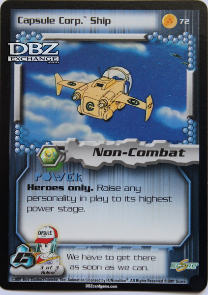 CAPSULE CORP SPACESHIP EGS-OBドラゴンボール LV1 Capsule Corporation Spaceship | Dragon Ball Wiki | Fandom