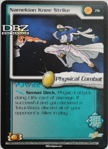 76 Namekian Knee Strike