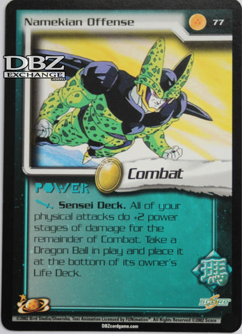 77 Namekian Offense
