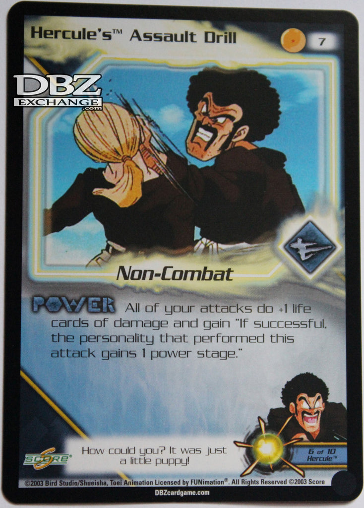 7 Hercule's Assault Drill