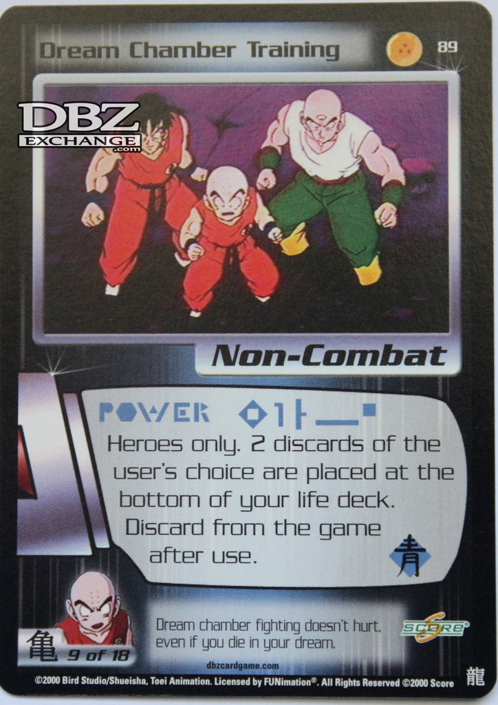 89 Dream Chamber Training