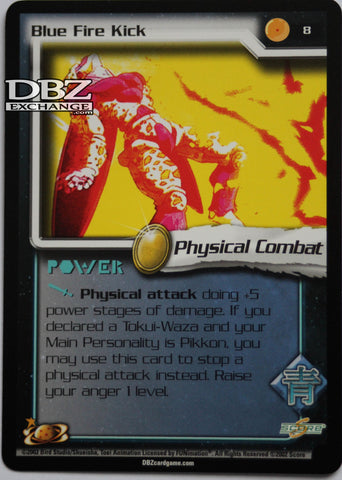 8 Blue Fire Kick