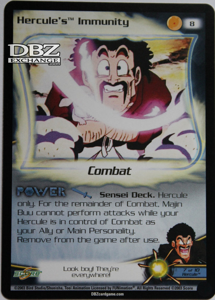 8 Hercule's Immunity
