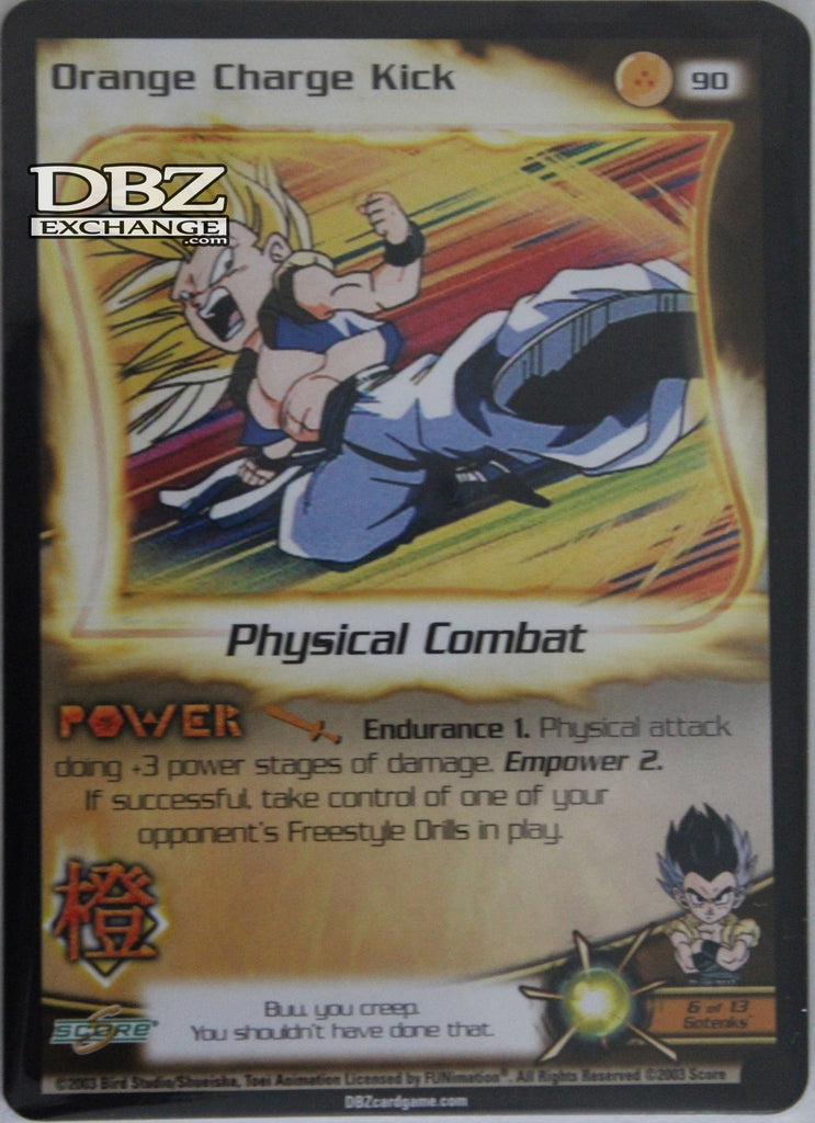 90 Orange Charge Kick