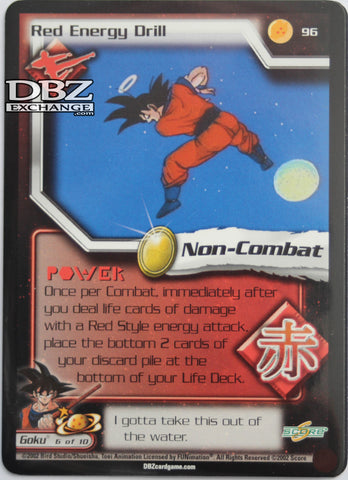 96 Red Energy Drill
