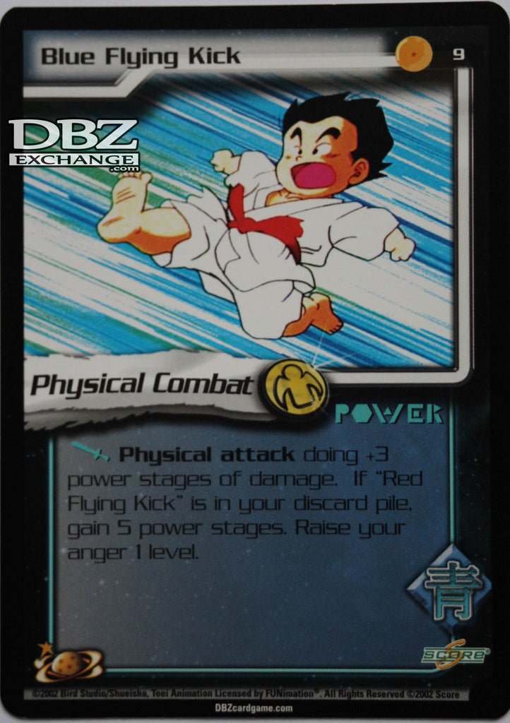 9 Blue Flying Kick