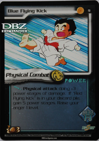 9 Blue Flying Kick