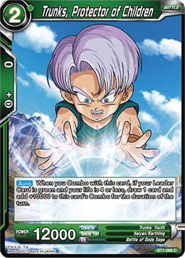 BT1-069 Trunks Protector of Children