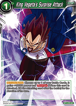 BT1-079 King Vegeta's Surprise Attack