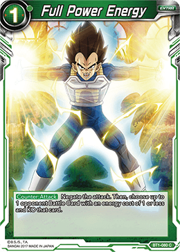 Dragon Ball Super TCG | BT1-080 Full Power Energy DBZ Exchange Dragon Ball Super TCG | BT1-080 Full Power Energy DBZ Exchange