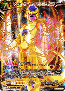 Dragon Ball Super TCG | SPR - Alternate BT1-086 Golden Frieza Resurrected Terror DBZ Exchange Dragon Ball Super TCG | SPR - Alternate BT1-086 Golden Frieza Resurrected Terror DBZ Exchange